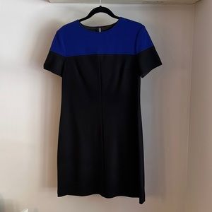 ALICE NYC dress. Size 6. Electric blue and black.